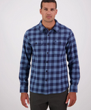 Swanndri Taranki Tailor Shirt Ocean View Navy