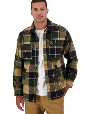 Swanndri Kiaraki v3 Wool Shacket Denver Check