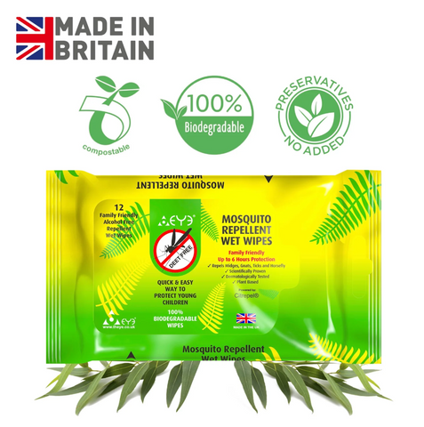 Theye Mosquito Repellent Wipes 12 Pack