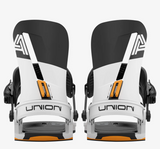 Union Atlas Unisex Snowboard Bindings White/Orange