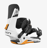 Union Atlas Unisex Snowboard Bindings White/Orange