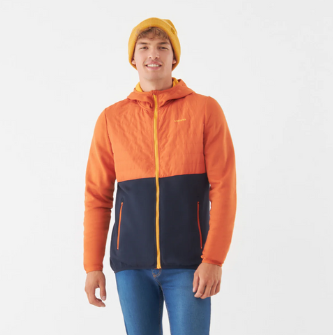 VIKING Creek Bamboo Men's Hoodie Jacket Orange