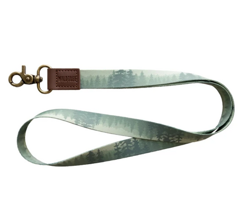 WILDTREE Foggy Forest Neck Lanyard