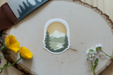 WILDTREE Mountain Morning Sticker