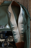 WILDTREE Mt and Trees Landscape Camera Strap