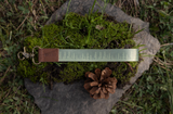 WILDTREE Pinetree Wristlet Keychain