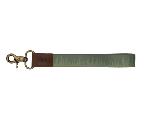 WILDTREE Pinetree Wristlet Keychain