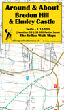 YP Around & About Bredon Hill & Elmley Castle Walking Map