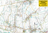 YP Around & About Evesham, Offenham, Badsey, The Littletons, Bretforton & Honeybourne Walking Map