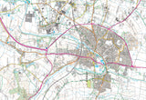 YP Around & About Evesham, Offenham, Badsey, The Littletons, Bretforton & Honeybourne Walking Map