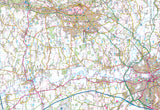 YP Here & There Worcester To Ledbury, Great Malvern & Bromyard Cycling Map