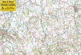 YP Here & There Worcester To Ledbury, Great Malvern & Bromyard Cycling Map