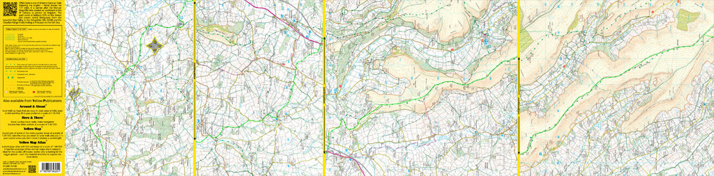YP ZigZag Offa's Dyke Path 1: Sedbury Cliffs to Twyn Llech Walking Map ...