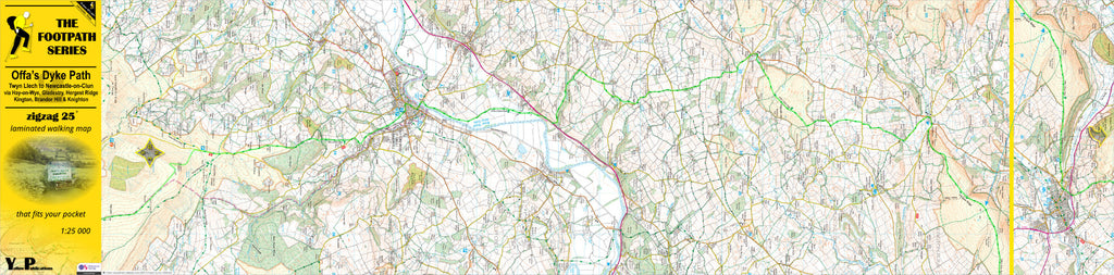 YP ZigZag Offa's Dyke Path 2: Twyn Lllech To Newcastle-on-Clun Walking ...
