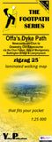 YP ZigZag Offa's Dyke Path 3: Newcastle-on-Clun To Oswestry Old Racecourse Walking Map