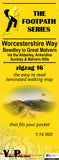 YP ZigZag Worcestershire Way Bewdley To Great Malvern Walking Map