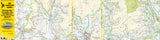 YP ZigZag Beacons Way 1: Abergavenny to Bwlch Walking Map