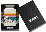 Zippo Mountain Design
