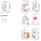 Ortovox Cross Rider 22L Free Ride Backpack