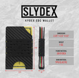 Clip & Carry Slydex Kydex EDC Wallet Black