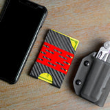 Clip & Carry Slydex Kydex EDC Wallet Black Carbon Fibre