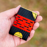 Clip & Carry Slydex Kydex EDC Wallet Black Carbon Fibre