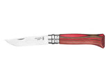 Opinel No.8 Laminated Birch Knife Red