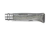 Opinel No.8 Laminated Birch Knife Grey