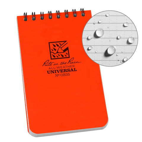 Rite In The Rain Top Spiral Universal Notebook No OR35