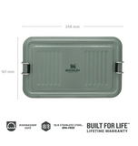 Stanley Useful Classic Box 1.2L Hammertone Green