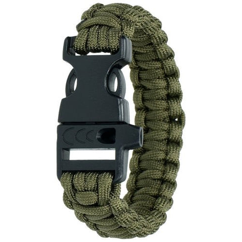 Highlander Paracord Bracelet With Whistle